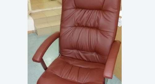 Обтяжка офисного кресла. Римская